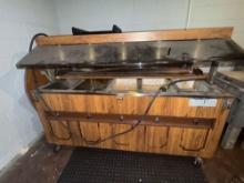 Mobile Buffet Table