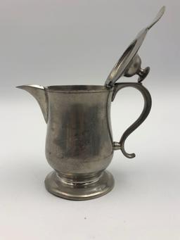 Syrup W/lid late 19th century