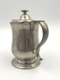Syrup W/lid late 19th century