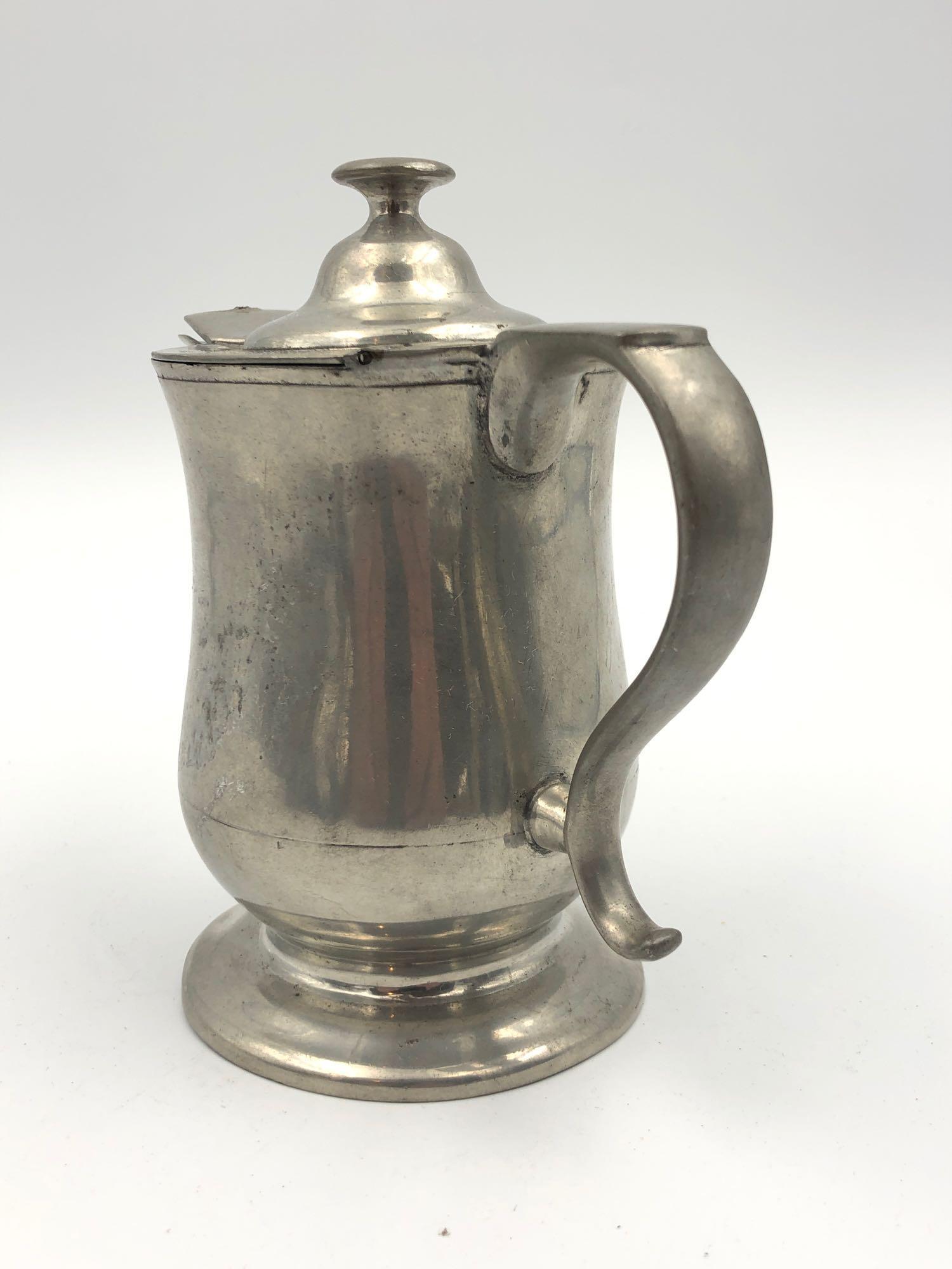 Syrup W/lid late 19th century