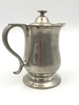 Syrup W/lid late 19th century