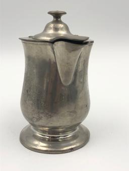 Syrup W/lid late 19th century