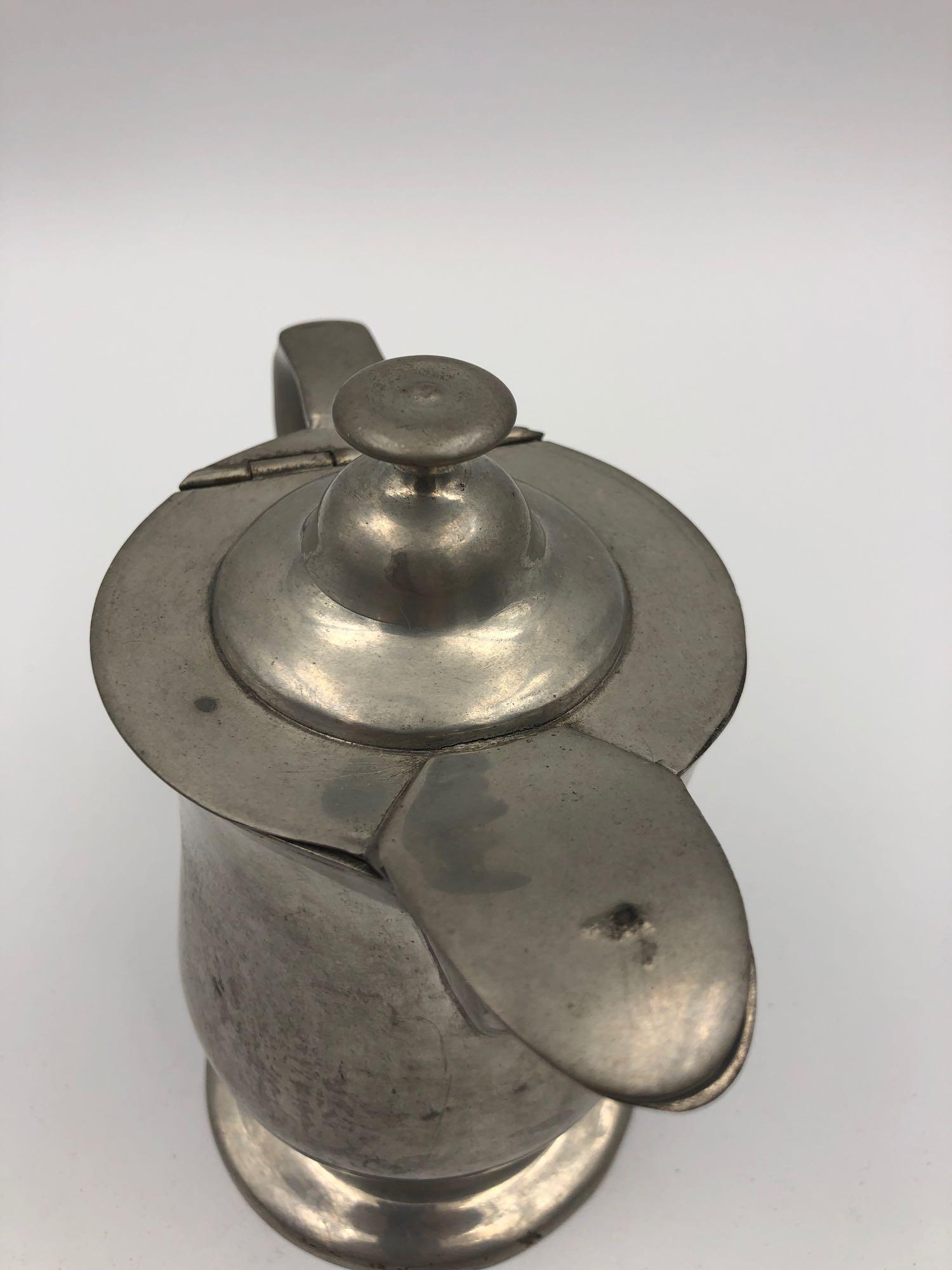 Syrup W/lid late 19th century