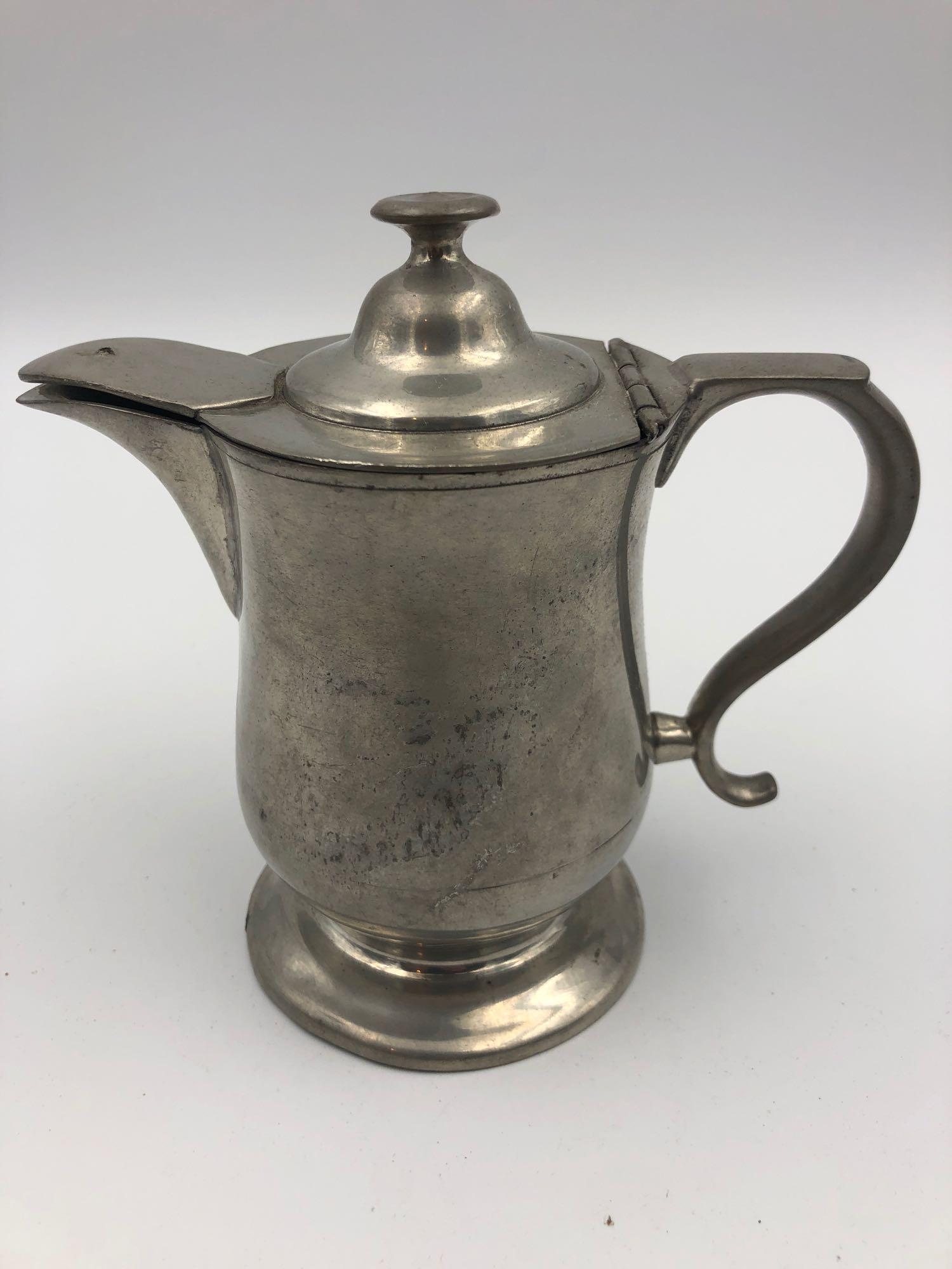Syrup W/lid late 19th century