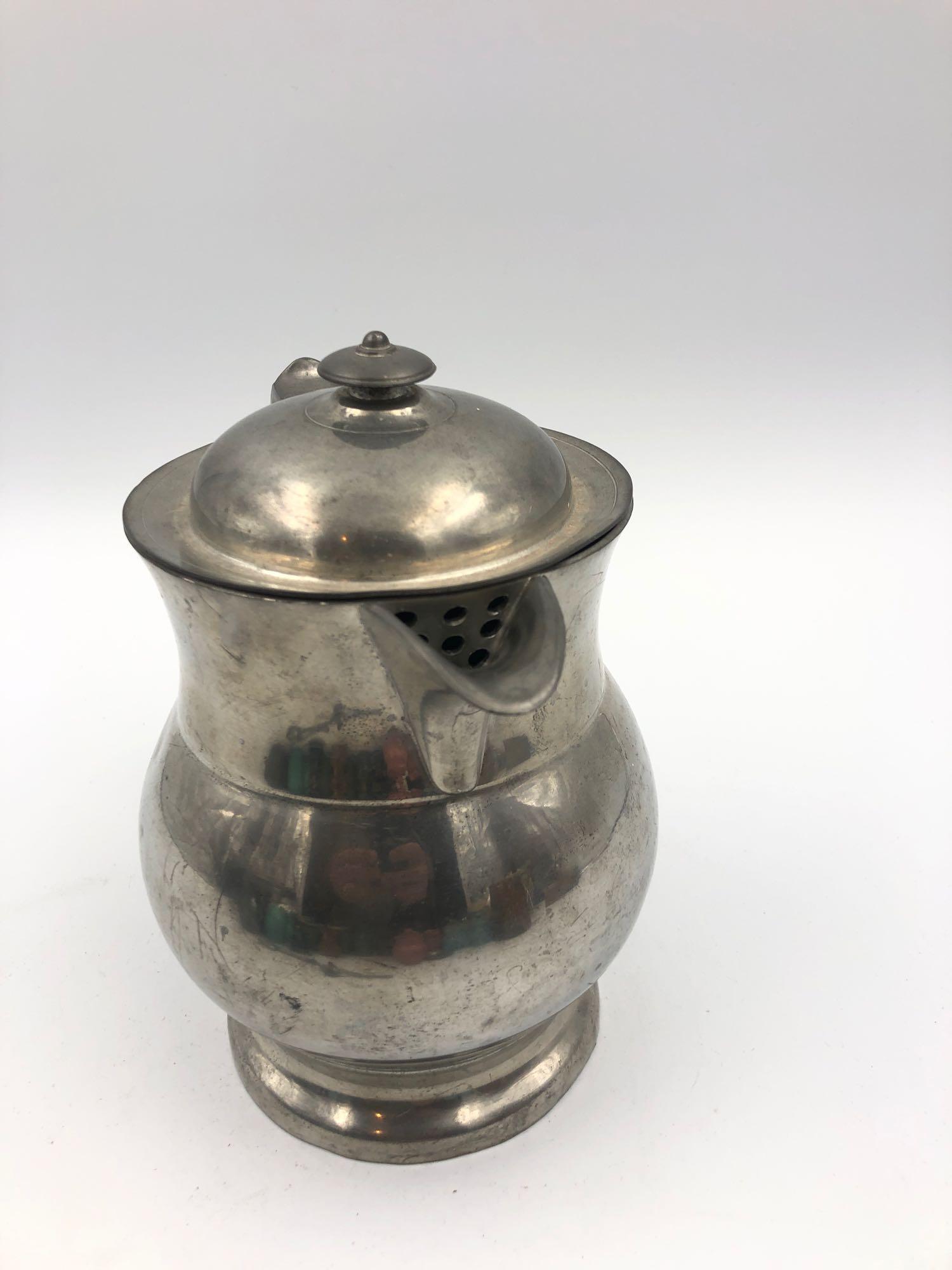 Henry Ford Museum pitcher with lid