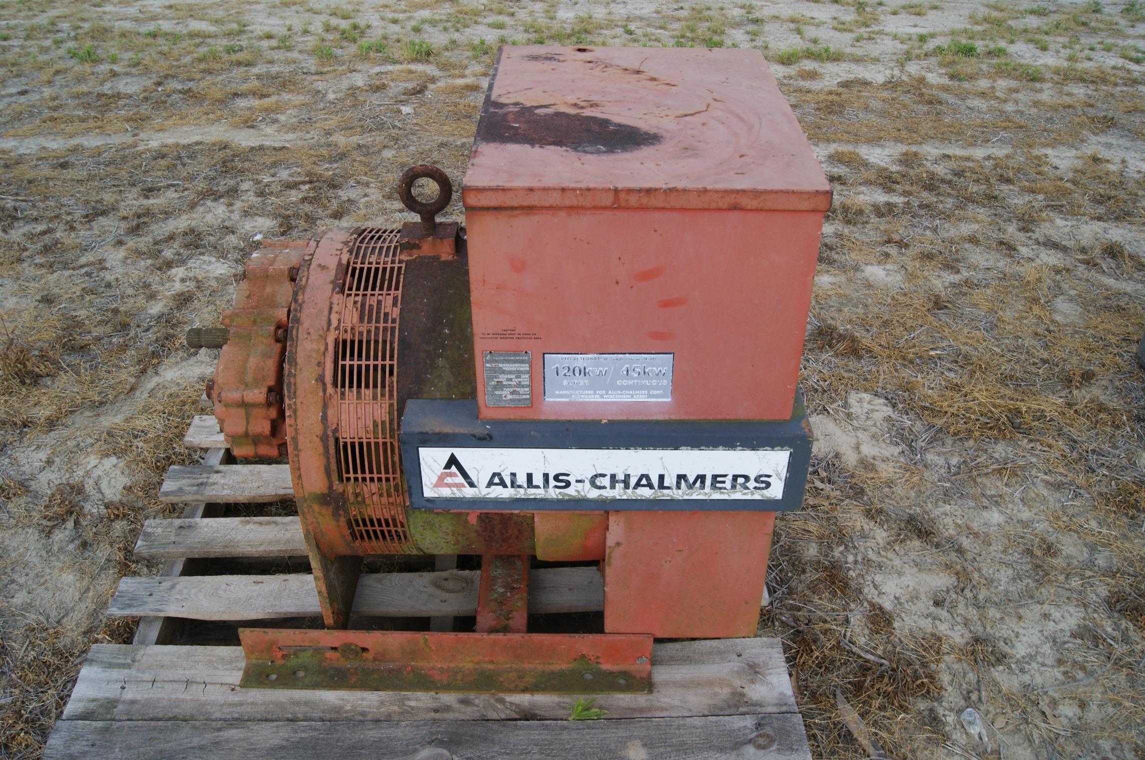 Allis-Chalmers generator pto-driven