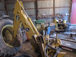 John Deere model 960 backhoe