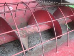 Wheat heart transfer auger 8" hyd drive (like new)