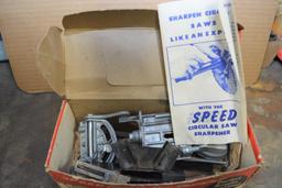 VINTAGE SHARPENER FOR CIRCULAR SAW BLADES