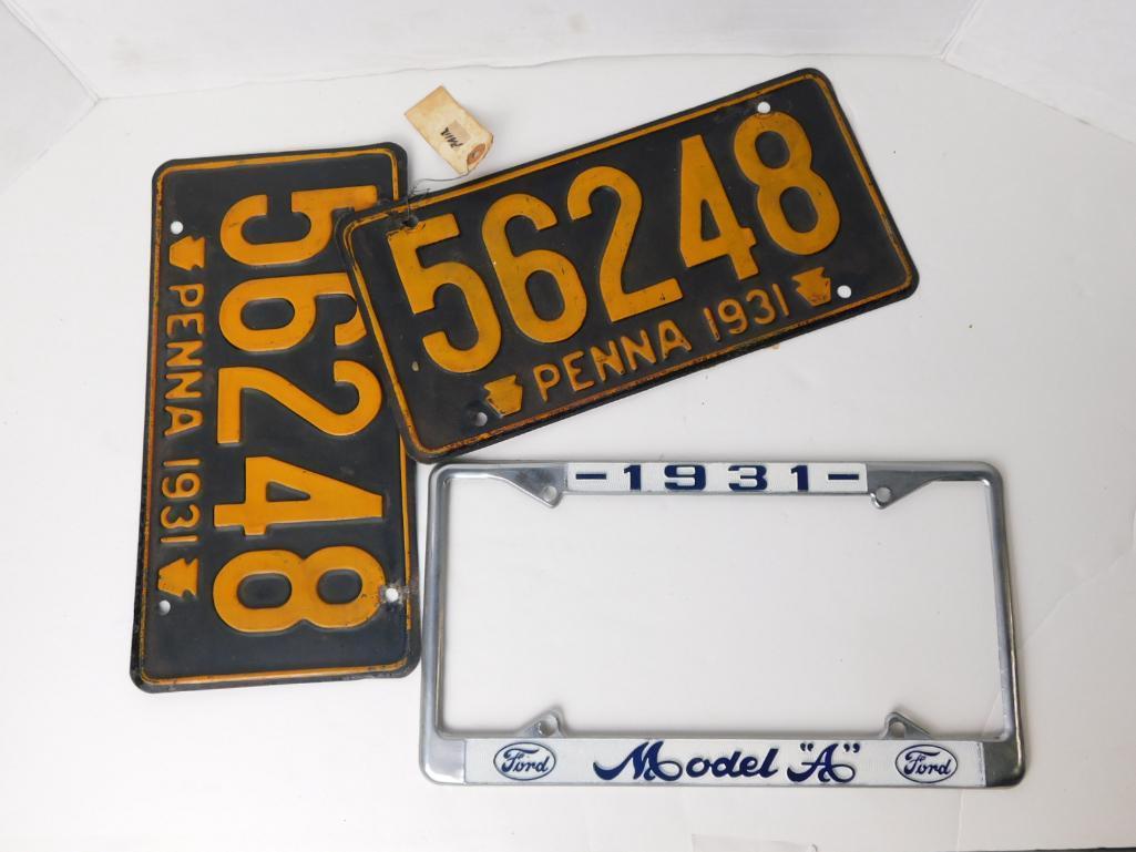 AUTO TAGS, 2 - 1931