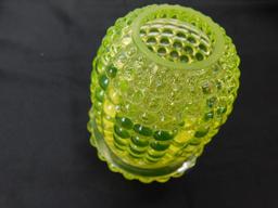 VIKING VASELINE GLASS FAIRY LAMP
