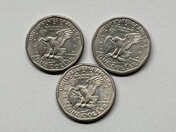 Dollar, SBA. 1979 P, 3, AU