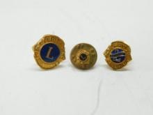 Lions Club Pins (3)