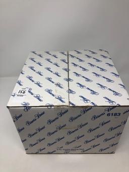 Product Information Height: 4 3/4 in Width: 3 3/4 in Special Characteristics: 12 OZ Crafted in Chin