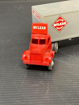Winross McLean Trucking Co. Tractor with Double Trailers and Extra Dolly