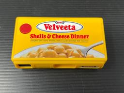 Velveeta Shells & Cheese Camera, 2 Decorative Tins and Lancaster Salted Nut Co. Peanut Tin