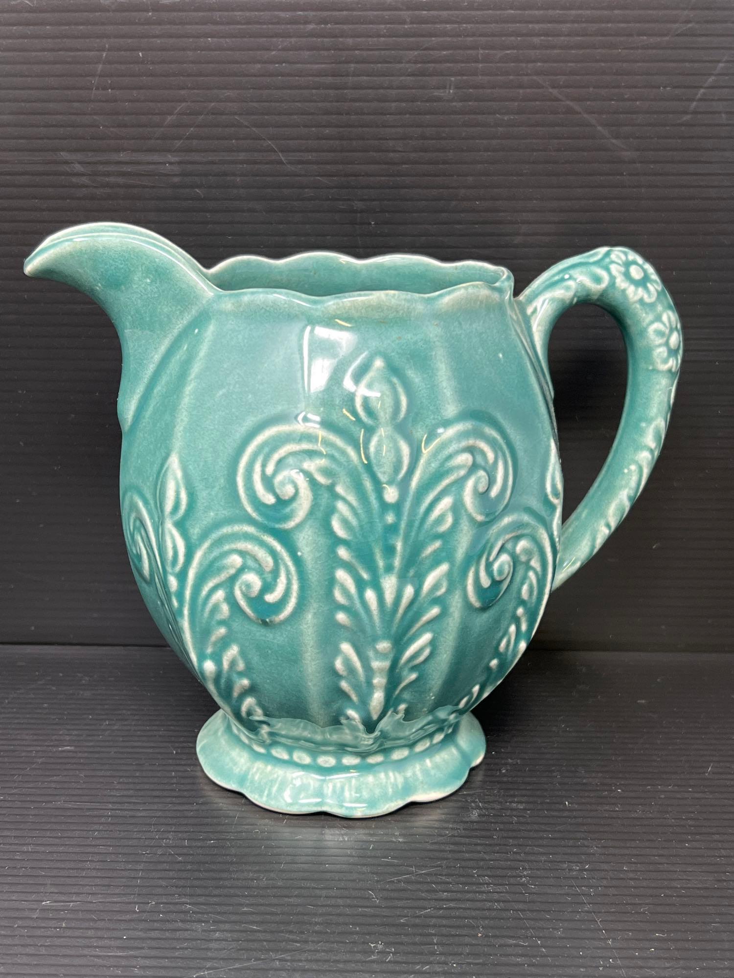 Pitchers, Creamers and Handled Bowl