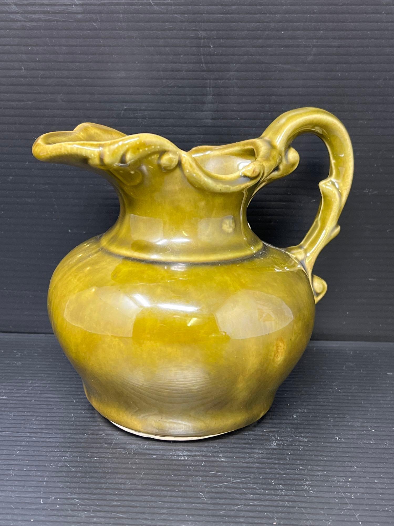 Pitchers, Creamers and Handled Bowl