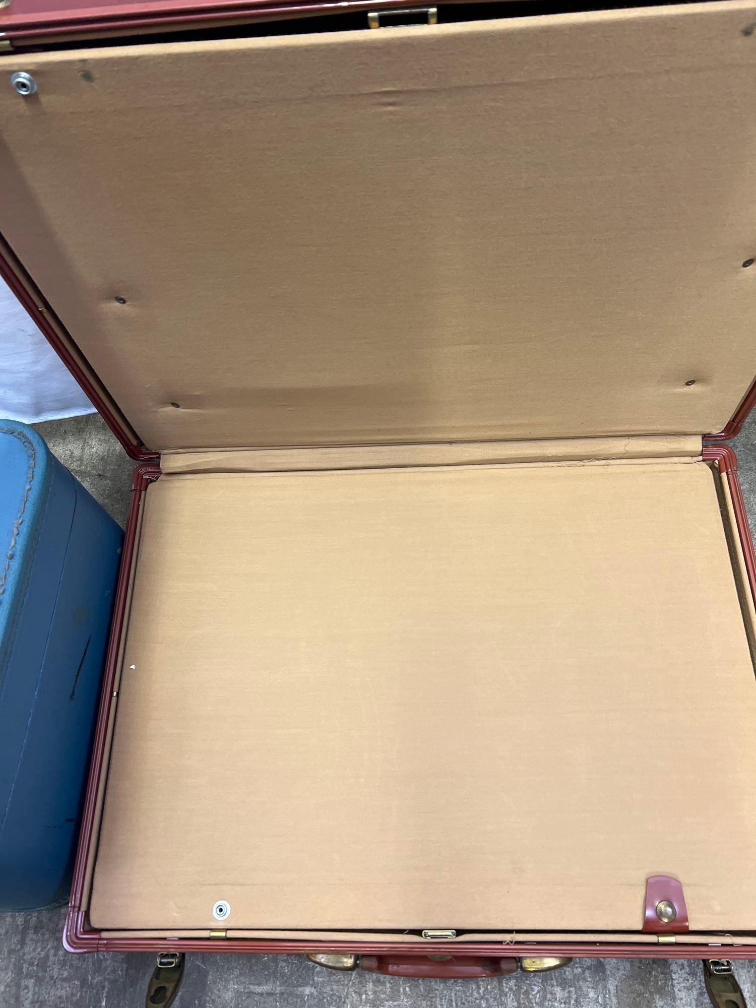 Vintage Leather and other Suitcases