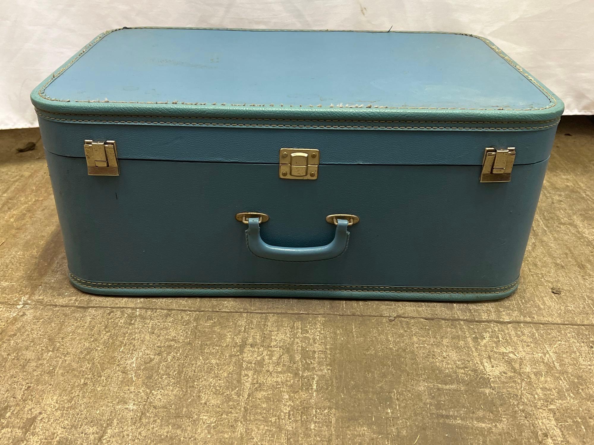 Vintage Leather and other Suitcases