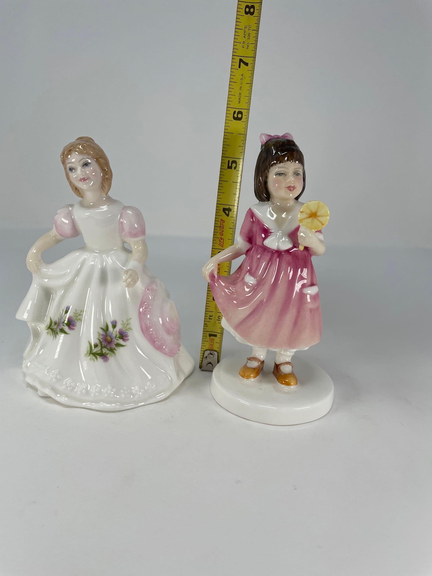 2 Royal Doulton Figures- 1983 "Mary" HN 2374 and 1975 "Ruth" HN 2799