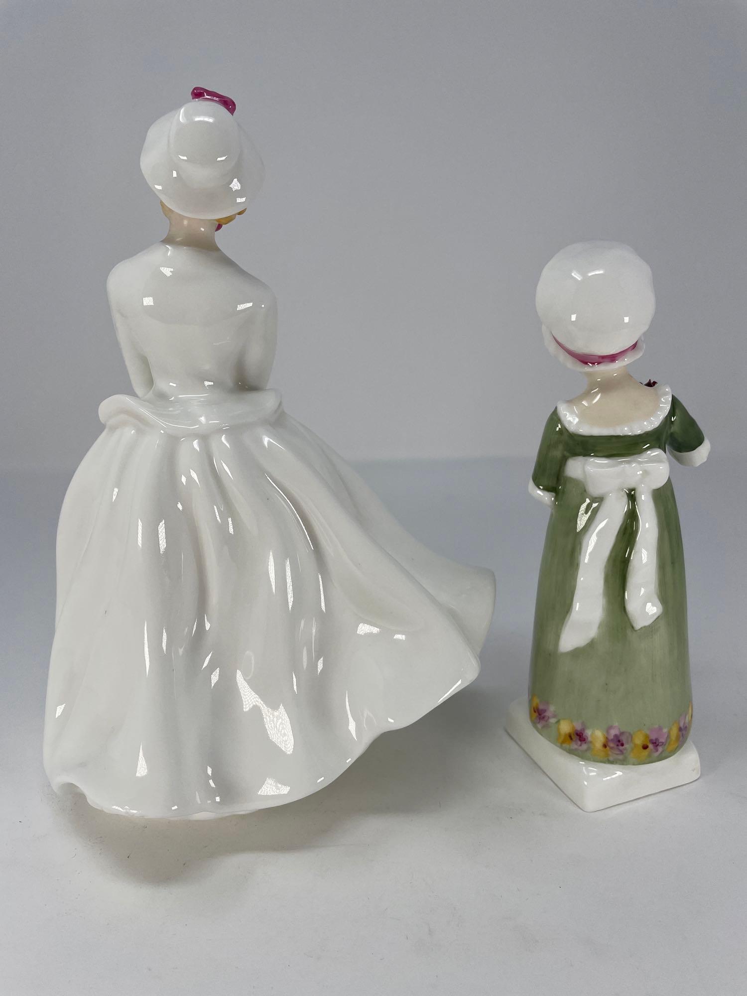 2 Royal Doulton Figures- 1983 "Mary" HN 2374 and 1975 "Ruth" HN 2799