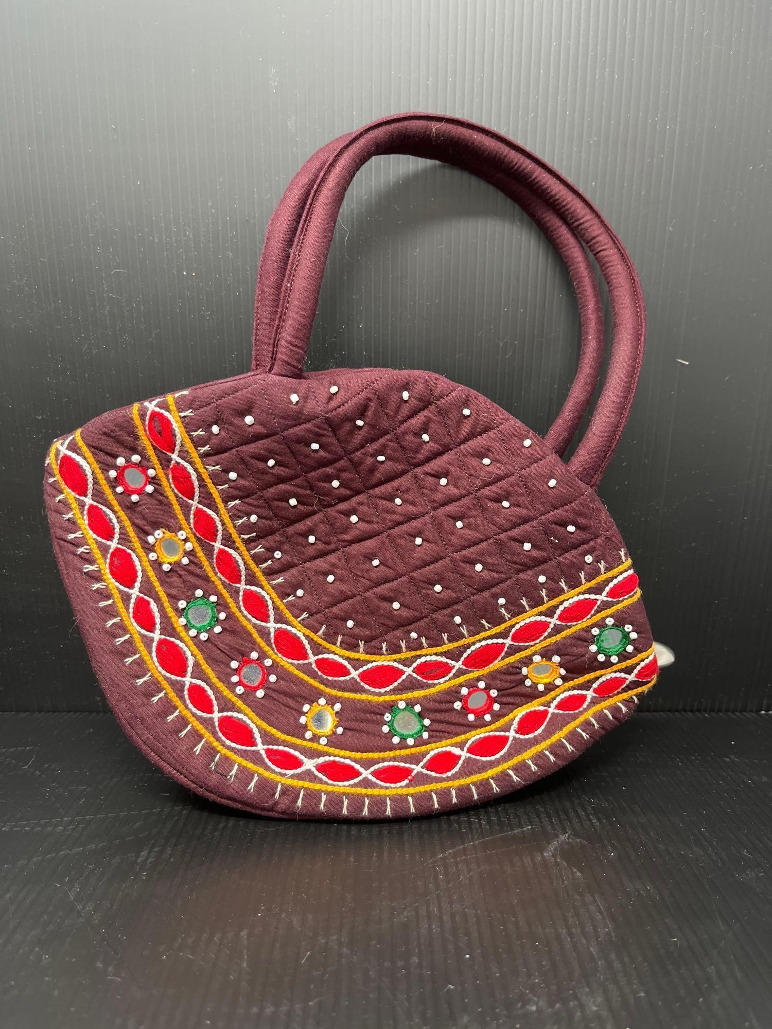 Handmade in India Purse and Coin Purse