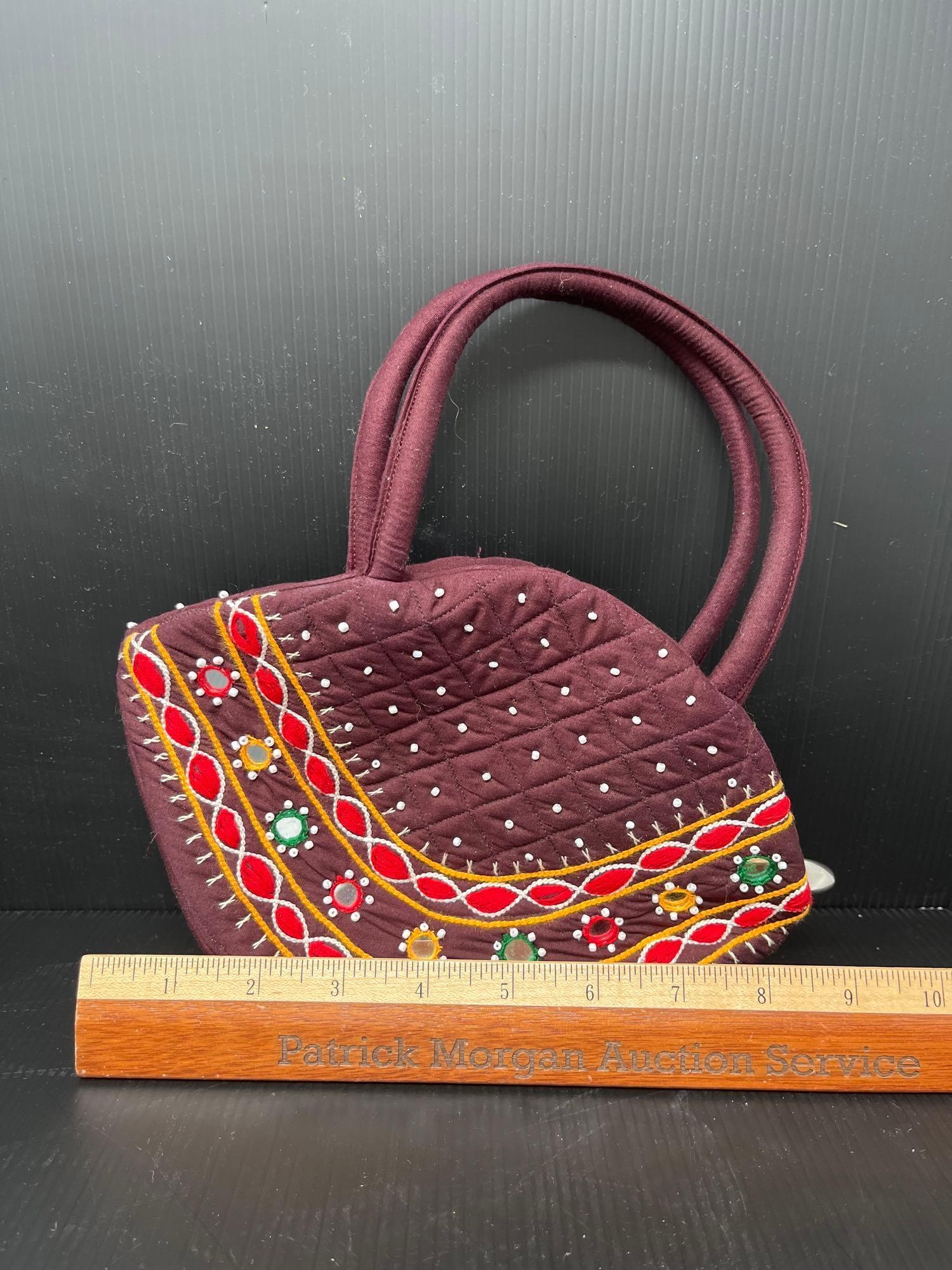 Handmade in India Purse and Coin Purse