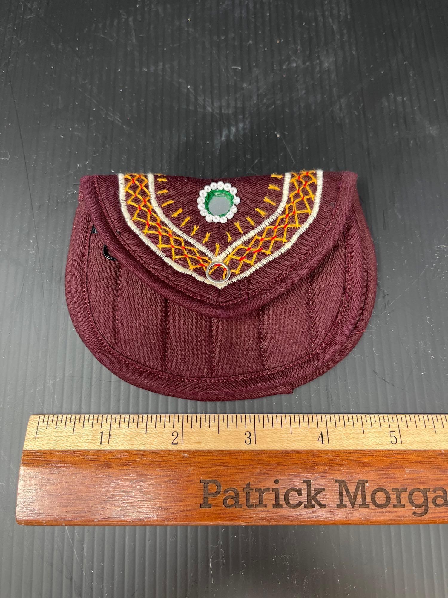 Handmade in India Purse and Coin Purse