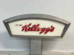 Stainless Steel "Kellogg's" Display Rack