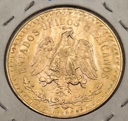 Mexican 50 Peso Gold Coin, 1926