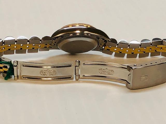 TWO TONE LADY'S ROLEX WATCH