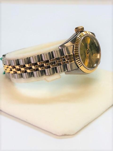 TWO TONE LADY'S ROLEX WATCH