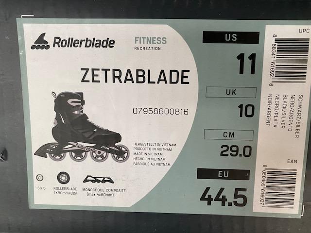 MOVE FREELY ZETRABLADE ROLLERBLADES