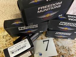 (6) BOXES FREEDOM MUNITIONS .380 AUTO