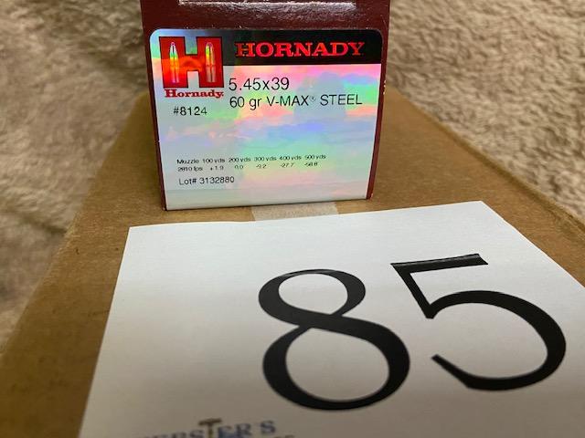 (10) BOXES HORNADY 5.45X39