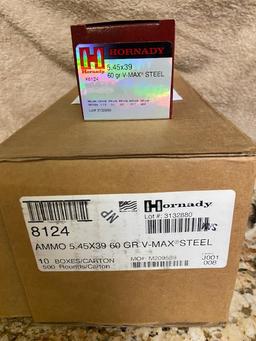 (10) BOXES HORNADY 5.45X39