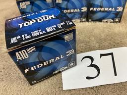 (9) BOXES FEDERAL .410GA SHOT SHELLS    225 ROUNDS TOTAL