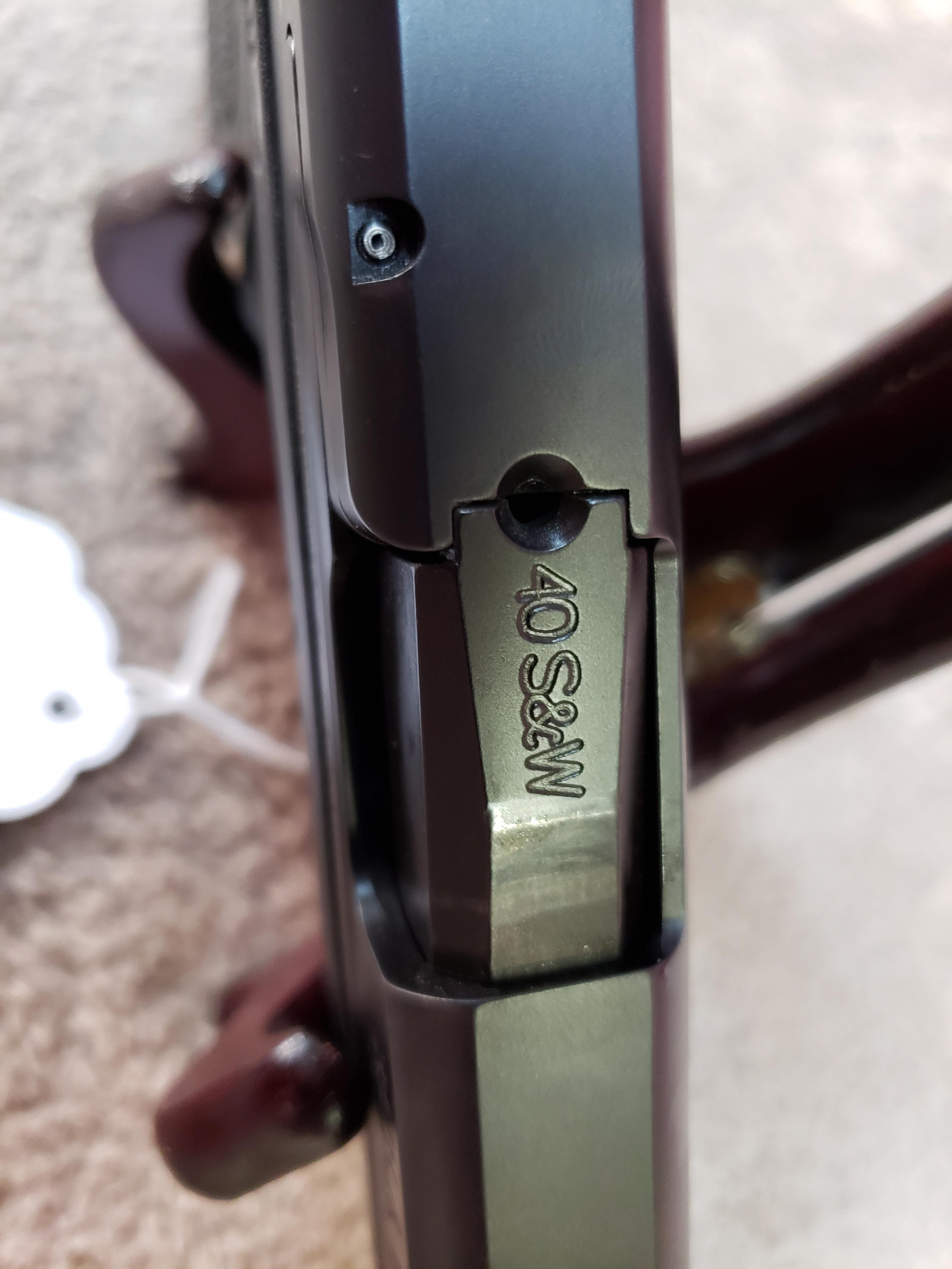 SMITH & WESSON M&P 40 SHIELD 40CAL PISTOL