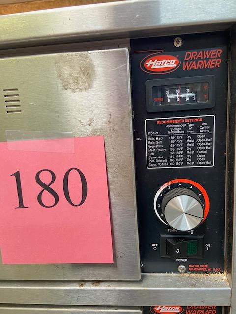 HATCO DOUBLE WARMING DRAWER