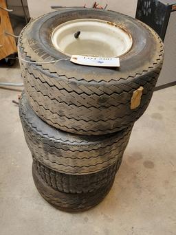 4 ZERO TURN TIRES
