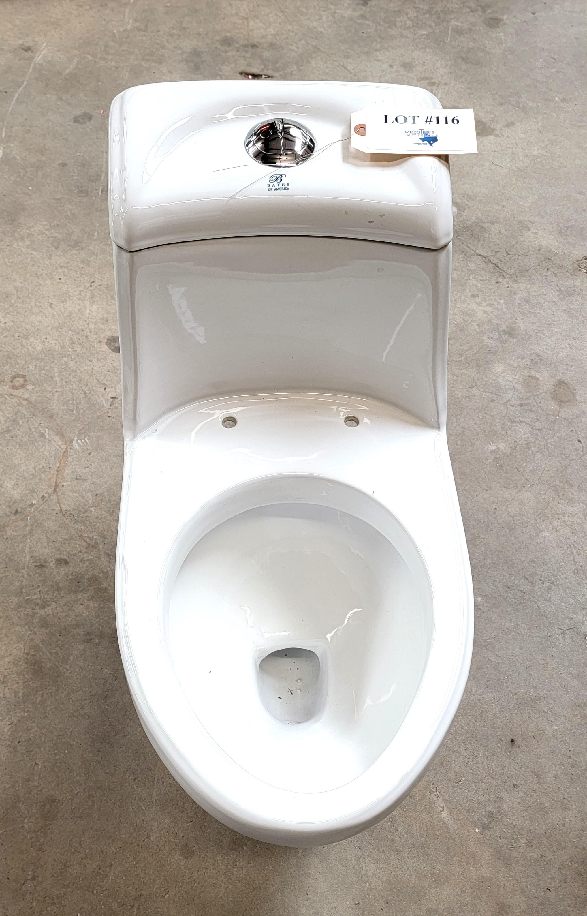 NEW DUAL FLUSH TOILET