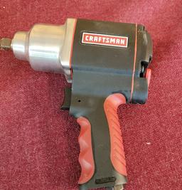 CRAFTSMAN IMPACT WRENCH AND HITACHI DISC GRINDER