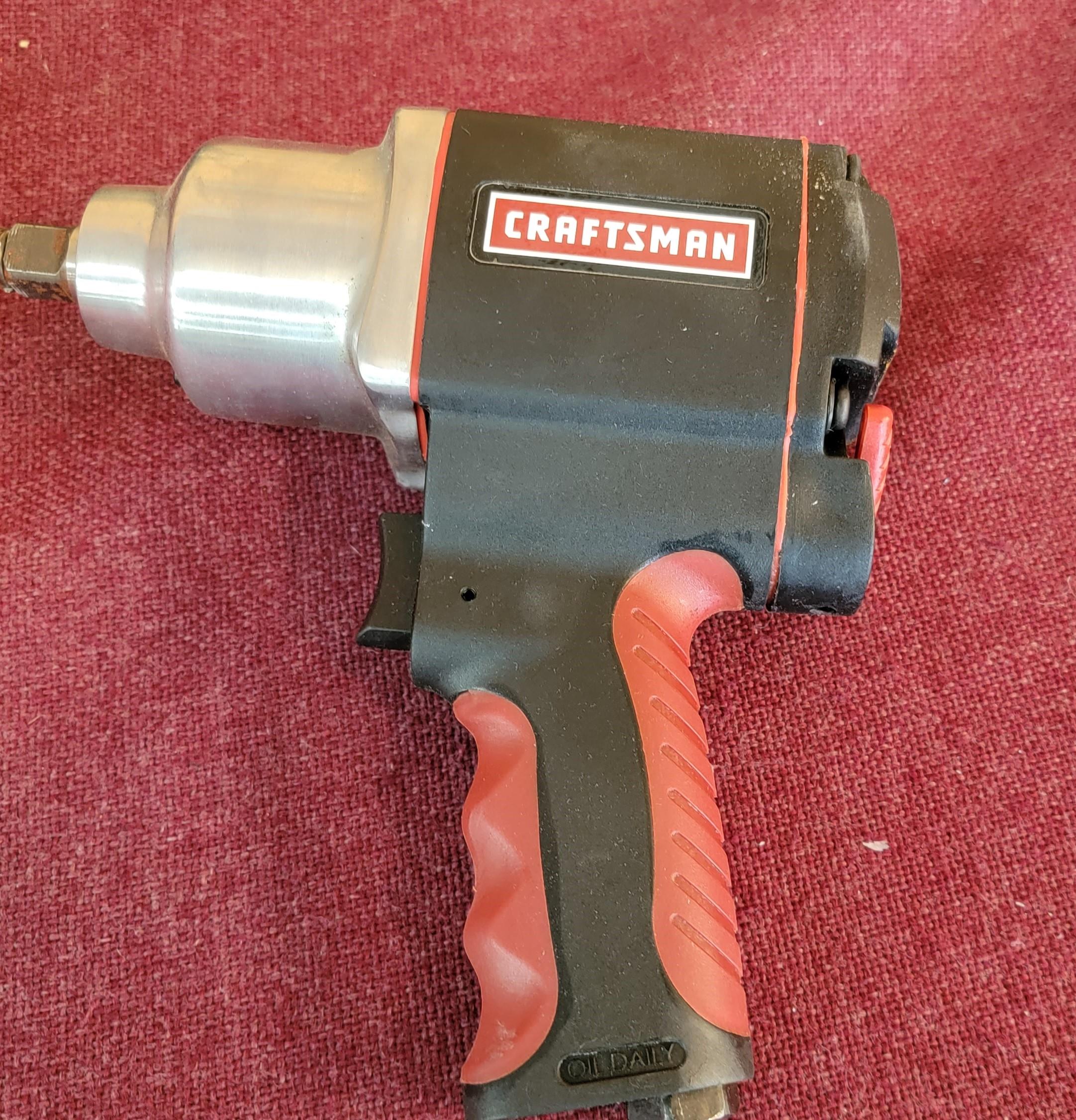 CRAFTSMAN IMPACT WRENCH AND HITACHI DISC GRINDER