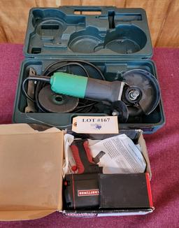 CRAFTSMAN IMPACT WRENCH AND HITACHI DISC GRINDER