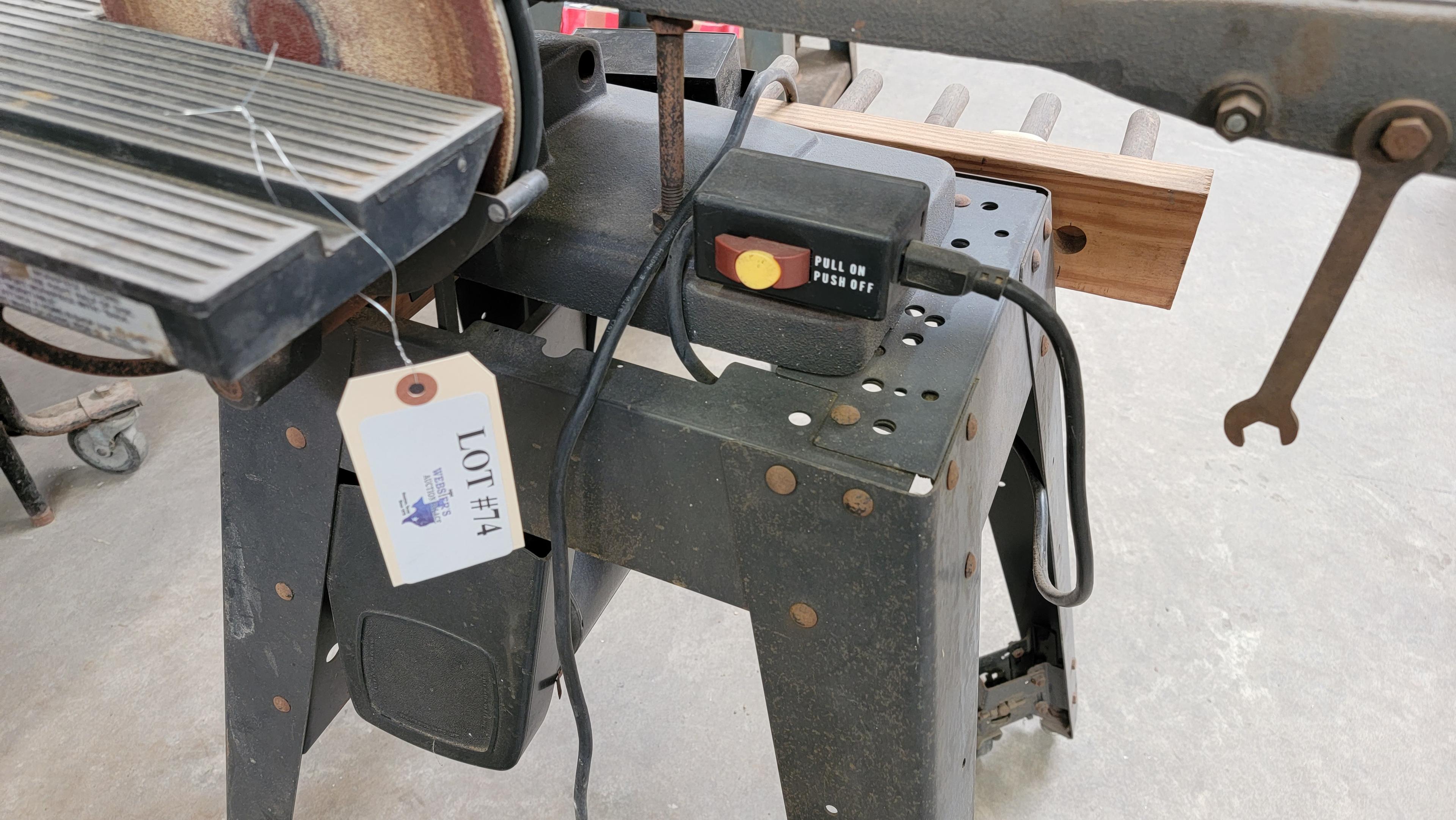 CRAFTSMAN BELT DISC SANDER