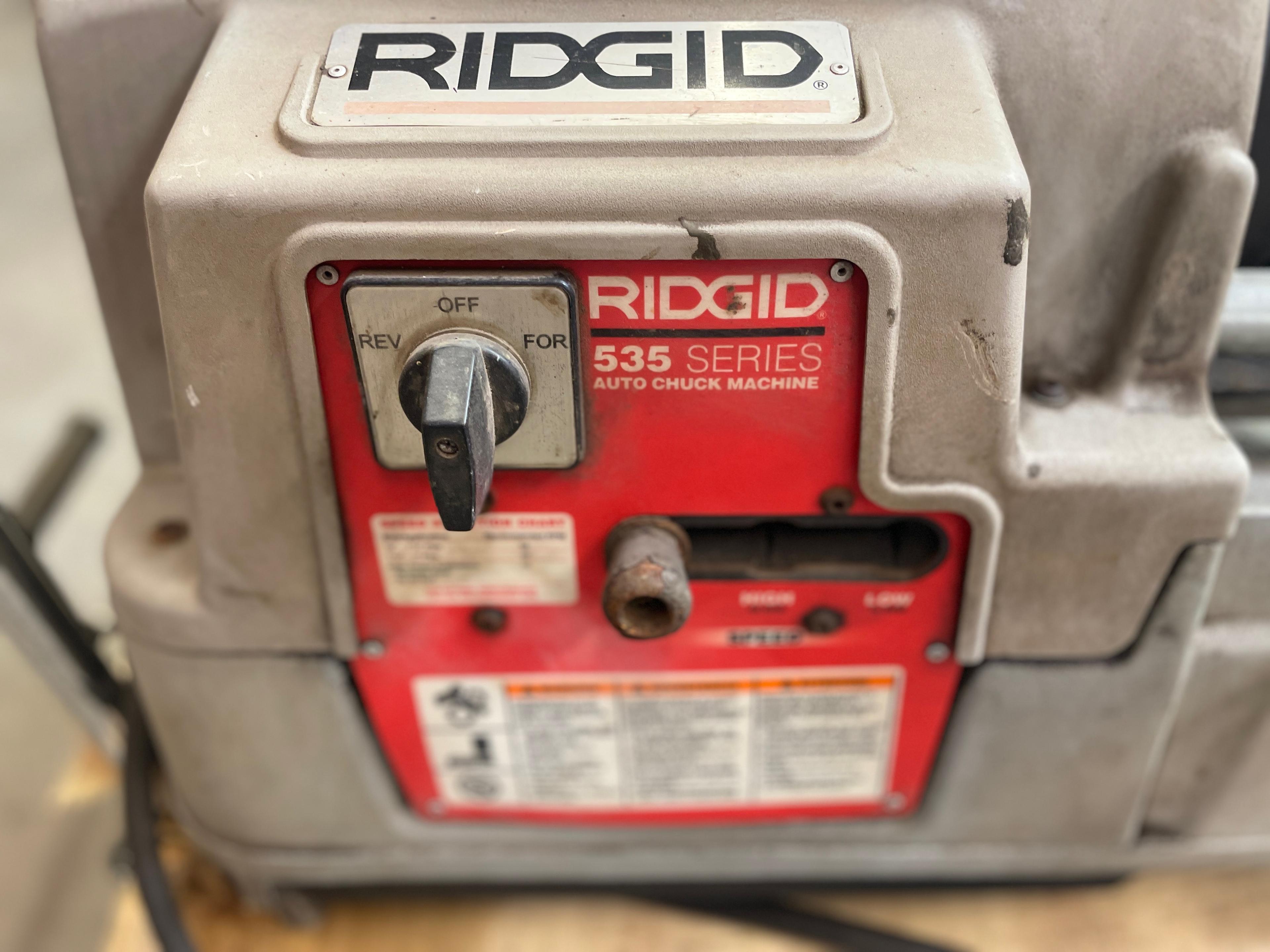 RIDGID 535 SERIES PIPE THREADER