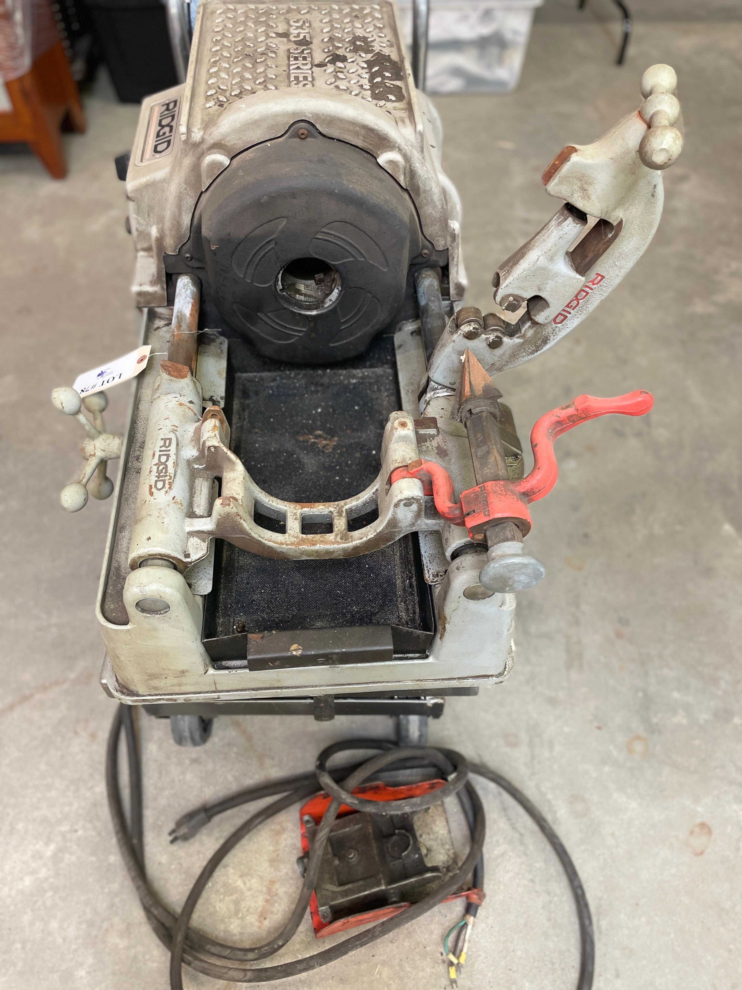 RIDGID 535 SERIES PIPE THREADER