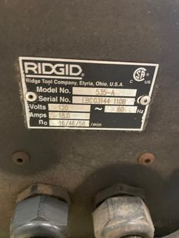 RIDGID 535 SERIES PIPE THREADER