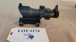 GL 4X32B ACOG STYLE SCOPE WITH AUX IRON SIGHT
